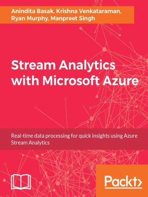 cover image of Stream Analytics with Microsoft Azure